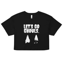 Load image into Gallery viewer, Let's Go Ghouls Spooky Crop Top