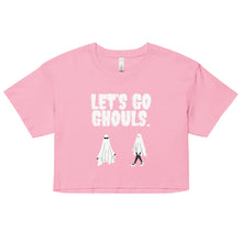 Load image into Gallery viewer, Let's Go Ghouls Spooky Crop Top