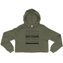 Load image into Gallery viewer, Soup Season Crop Hoodie