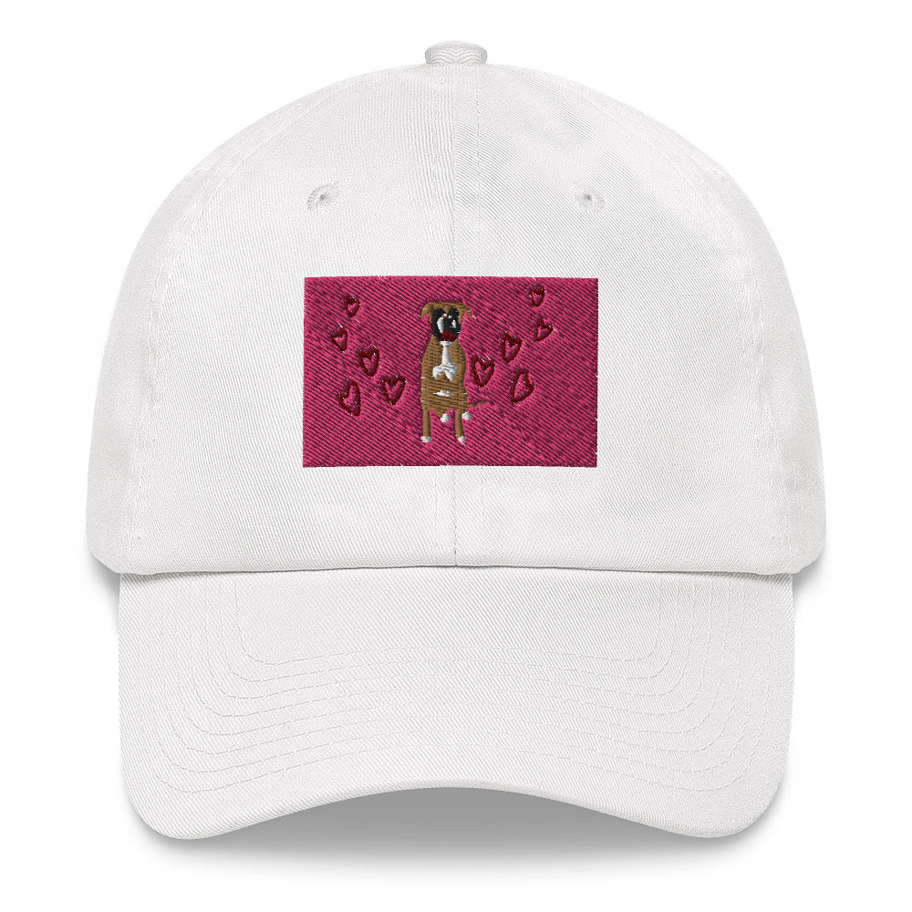 Gouda the Boxer Dad Hat
