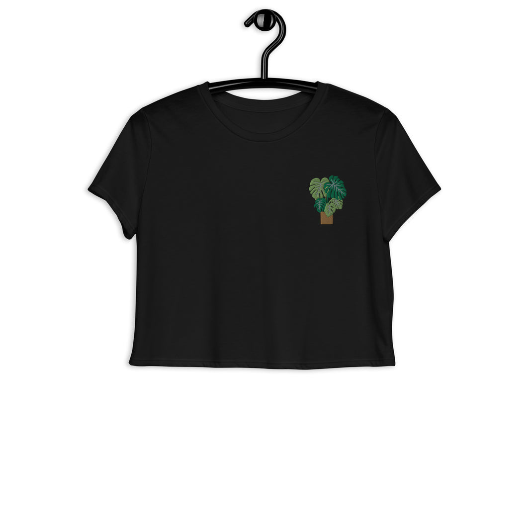 Plant Crop Top Tee